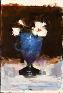 William Selby Blue Goblet