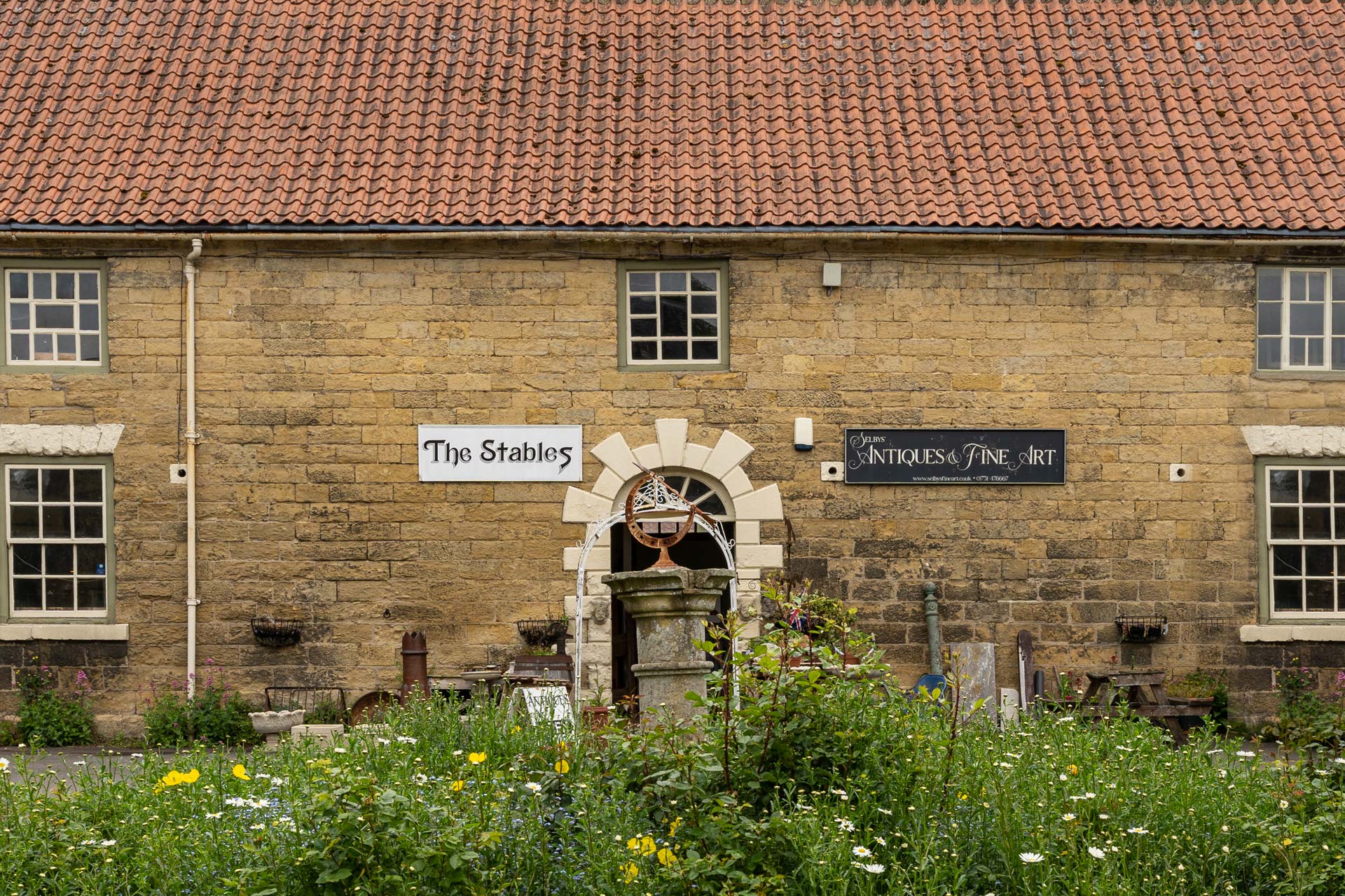 selbys antiques shop front